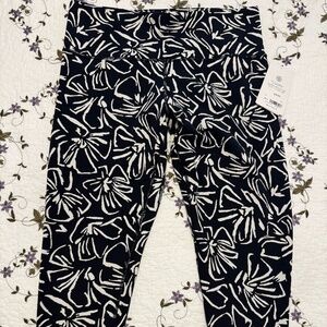 Athleta 7/8 Elation Textured Tights Capri Leggings Sz 1X NWT